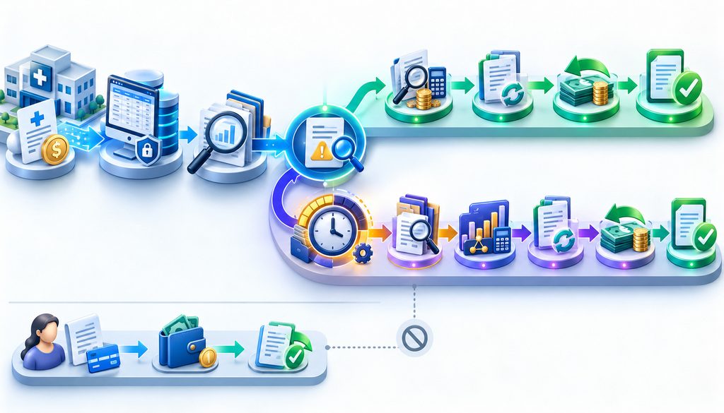 Medicare overpayment identification and return workflow